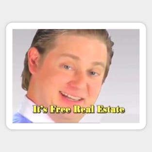 It's Free Real Estate Sticker